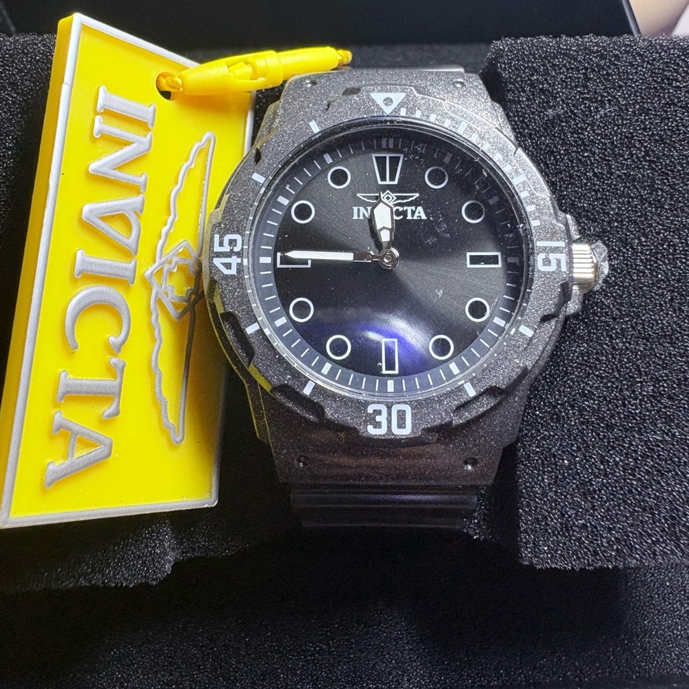 INVICTA Black Unisex Dive Watch